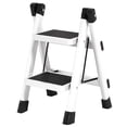 thumbnail image 1 of Escalera Plegable 2 Peldaños Lo Necesito | Acero Reforzado, Antiderrapante y Compacta para Hogar u Oficina, 1 of 5