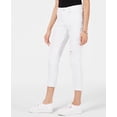 thumbnail image 3 of Indigo Rein Juniors' Colored Denim Cuffed Skinny Jeans White Size 9, 3 of 3