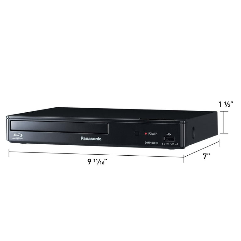 Panasonic Blu-ray Player 4K Upconversion DMP-BDT180-K Net