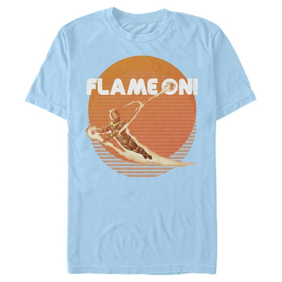 Men's Marvel: Fantastic Four Retro Flame Graphic T-Shirt