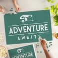 thumbnail image 2 of Lantern Press 1000 Piece Jigsaw Puzzle, Adventure Awaits, Retro Camper, Simply Said, 2 of 5