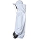 thumbnail image 3 of Traje blanco con cremallera para una apicultura segura Chaqueta y sombrero protectores para apicultores, 3 of 5