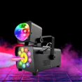 thumbnail image 3 of Machine à Brouillard 500W 2000CFM avec Boule Disco, Télécommande, Lumière LED, 12 Couleurs, 40 m de Fumée, 3 of 4