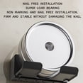 thumbnail image 6 of Wall Mounted Hair Dryer Rack, Self-Adhesive Blow Dryer Holder With Plug Clip, Bathroom Comb And Styler Organizer, Hair Dryer Rack For Small Bathrooms And Vanity Stations(Gray), 6 of 8