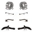 thumbnail image 1 of Transit Auto Bras de Commande Inférieur à Roulement avant avec Tige de Liaison Extérieure à Rotule et Kit de Stabilisateur de Barre de Oscillation (8 Pcs) pour Voiture 2011-2012 Moteur à Essence Kia Optima - Côté Gauche Droit (Conducteur Passager) K7T-108403, 1 of 10