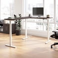 thumbnail image 1 of Move 60 Series 60W L Shaped Standing Desk in Storm Gray - Engineered Wood, 1 of 7
