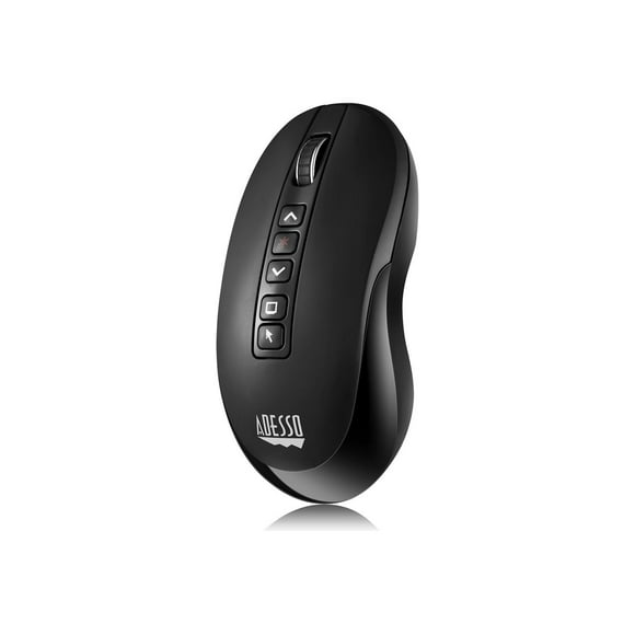 Adesso iMouse P40 - Souris - Droitier et Gaucher - Sans Fil - 2,4 GHz - Récepteur Sans Fil USB