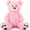 Pink, variant on MaoGoLan 51" Giant Teddy Bear with Big Footprints Plush Stuffed Animals Stuffed Bear Toys
