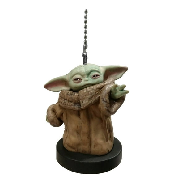 Baby Yoda Child 2” PVC Fan Lamp Light Pull Figurine Figure Mandalorian Star Wars