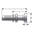 thumbnail image 1 of Gates G20300-2020 Code 61 O-Ring Flange GlobalSpiral Coupling, 1 of 3