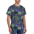 thumbnail image 2 of Bixox Men's Magic Toads in Hats Printed Short Sleeve Skinny Athletic T-Shirt, 2 of 6