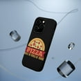 thumbnail image 5 of DistinctInk Tough Case for Apple iPhone 14 Pro MAX (6.7" Screen), Compatible with MagSafe Charging - Pizza Makes World Go Round, 5 of 6