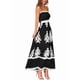 thumbnail image 2 of Vestido de Tirantes Finos con Estampado Floral y Bolsillos, Negro, Talla M, 2 of 7