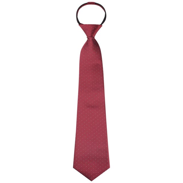 CHOK Cravate pour Hommes à Fermeture Éclair, Ajustable, pour le Cou, pour Tenue Décontractée et Formelle, Bleu Marine -5