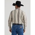 thumbnail image 2 of Wrangler Men's Checotah Western Tan Snap Shirt 112344418, 2 of 4
