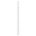 thumbnail image 4 of Ekena Millwork 94"H x 1/8"T Pontiac Adjustable Acrylic Decorative Slat Wall Panel Kit, White (contains 16 Slats + 1 Straight Edge Starter Slat), 4 of 11