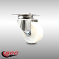 thumbnail image 2 of 3 Inch 316SS Nylon Wheel Swivel Top Plate Caster Service Caster Brand, 2 of 2