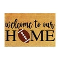 thumbnail image 1 of TIELUTT Front Door Game Welcome Mat Farmhouse Front Door Decorative Baseball Welcome Mat Fuzzy Living Room Rug Carpets for Living Room 8x10 Fuzzy Throws Carpets for Living Room 6 X 9 Area Rug and Set, 1 of 4