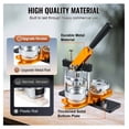 thumbnail image 4 of Button Maker Machine 3 Inch - 75mm Badge Maker Kit with 100 Parts - Pin Press Machine for Crafts, DIY Projects, & Personalized Gifts, 4 of 7