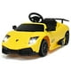 Gymax 12V Lamborghini Murciealgo Permis Électrique Enfants Monter sur Voiture RC W / Lumières LED – image 1 sur 10