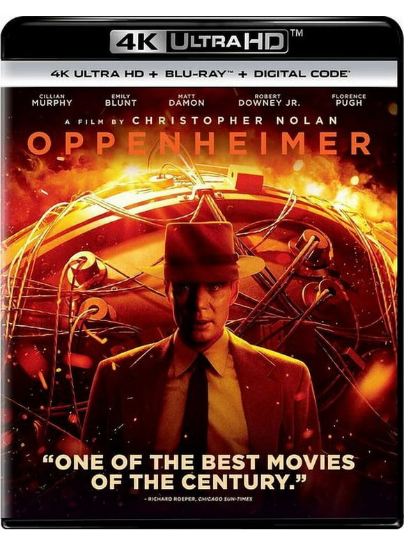 Oppenheimer (4K Ultra HD + Blu-ray + Bonus Blu-ray + Digital Copy)