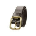 thumbnail image 2 of 1-1/2 in. US Steer Hide Men's Leather Belt with Detachable Antique Brass Finish Bottle Opener Buckle, 2 of 2