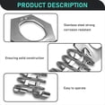thumbnail image 1 of 2 PCS RV Water Heater Cam Lock, 1.5" Water Heater Detachable Accessories, Water Heater Cover Fastener Replacement, 1 of 6