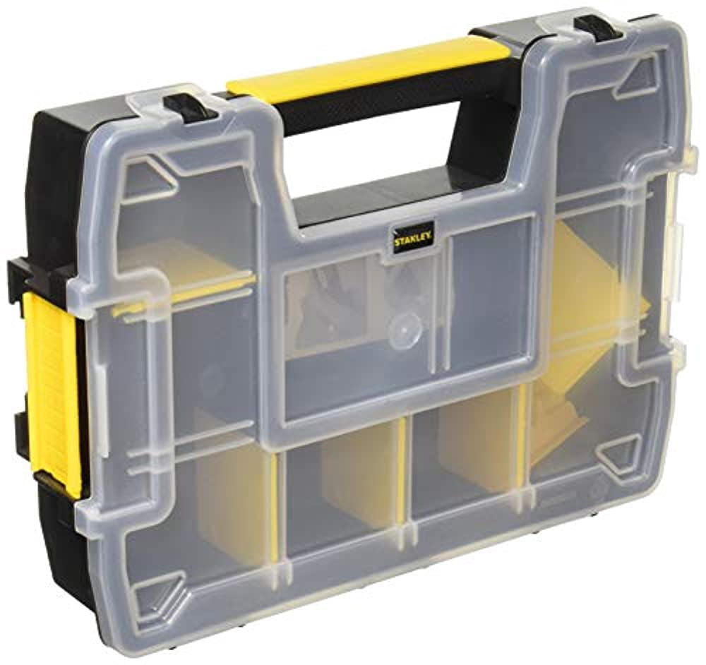 STANLEY SortMaster Organizer Box With Dividers Light 1 Pack
