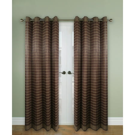 Versailles Bamboo Wood Curtain Panel With Grommets 48in X 84in Versailles Bamboo Wood Curtain Panel With Grommets 48in X 84in