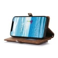 thumbnail image 4 of For Iphone 15 Zipper Card Slot Buckle Wallet Leather Phone Case(Brown), iPhone 13 Pro Max, 4 of 6