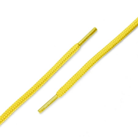 gold flat shoelaces