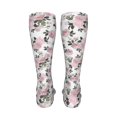 thumbnail image 6 of Pofeuu Rose Flowers Print Stockings, Adult Running Hiking Socks for Youth and Adult-One Size, 6 of 8
