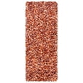 thumbnail image 7 of SAFAVIEH Rio Kynaston Solid Polyester Shag Runner Rug, Rust/Ivory, 2'3" x 6', 7 of 7