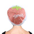 thumbnail image 2 of UHUSE 1PCS Waterproof Shower Cap Cute Fruit Pattern Hair Care Bath Cap Reusable, 2 of 11