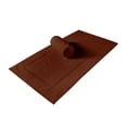 thumbnail image 3 of Canadian Linen Yukon Bath Mats, 2 Pack, 20"x34", Soft Absorbent Cotton Washable Lightweight Quick Dry Bath Shower Mat Picture Frame Design, Dark Brown, 3 of 9