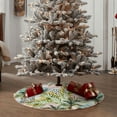 thumbnail image 6 of Kll Watercolor Palm Tree Christmas Tree Skirt ,Party Decorations Farmhouse For Christmas Decorations Holiday Party, 6 of 8