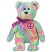 TY Beanie Baby Peace Bear