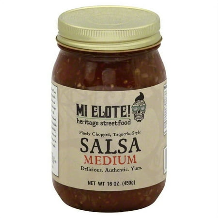 Aloe Gloe Mi Elote Medium Salsa 16oz