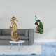 thumbnail image 2 of Estatua de resina,Estatua de resina para decoración del hogar,manualidades,oro,Figura de escritorio,Estante de estatua de pavo real para escritorio,decoración del hogar,Figura decorativa, 2 of 8