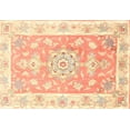 thumbnail image 1 of Ahgly Company Machine Washable Indoor Rectangle Traditional Mango Orange Area Rugs, 2' x 5', 1 of 7