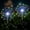 2 Pack Colorful, variant on MorTime 2 Pack 120 LED Solar Garden Lights. Bendable Copper Wire DIY Starburst, Fairy Firework Decorative Waterproof Outdoor Garden Decoration for Yard Pathway Patio, Warm White