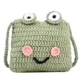 thumbnail image 1 of Gestrickte Umhängetasche Bolso cruzado hecho a mano bonito para mujer, Bolso de hombro cuadrado, regalos para niñas para teléfono, 1 of 7