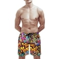 thumbnail image 6 of My Singing Monsters Men's Swim Trunks Board Shorts Drawstring Elastic Waist Quick Dry Swimsuits Beach Shorts with Pockets S, 6 of 8