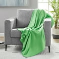 thumbnail image 2 of Mainstays 50” x 60” Fleece Throw Blanket, Mint Green, 2 of 5