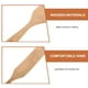 thumbnail image 2 of espátulas de cocina, cucharas pequeñas para servir, pala larga de madera para cocinar, espátula de madera antiadherente para cocinar y revolver, 2 of 7
