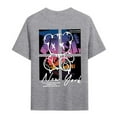 thumbnail image 6 of FINALGANG Mens Short Sleeve Crewneck TShirts With Fashion Casual Sunset Graphic Print Casual Loose Fit Streetwear Tees For Summer Daily Wear Gray XXL, 6 of 7