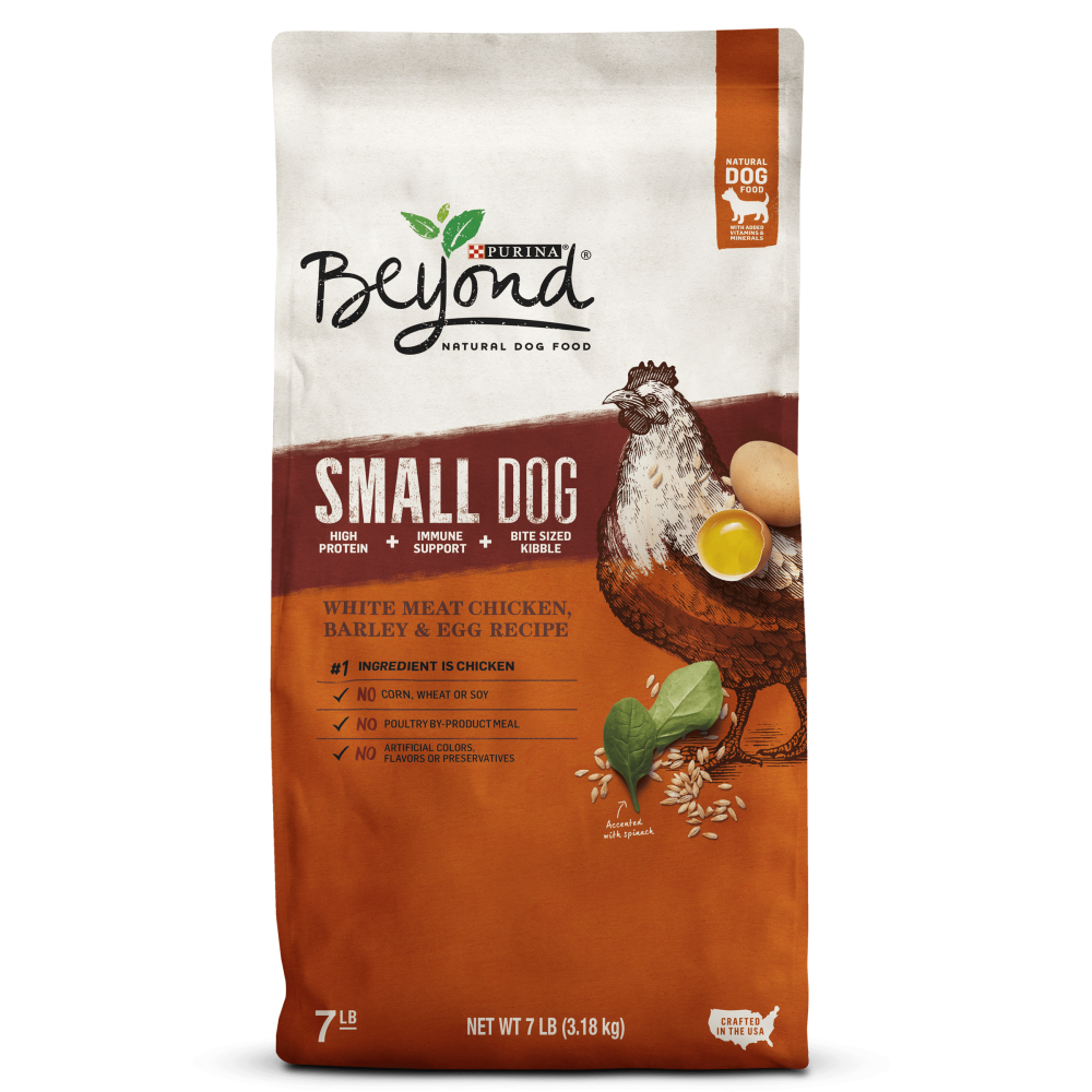 Purina Beyond Natural, High Protein Small Breed Dry Dog Food, Chicken, Barley & Egg Recipe 7