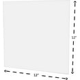 thumbnail image 2 of Clear Acrylic Plexiglass Sheet - 1/4" Thick - 12" x 12" for Window Replacements, Signage, Display Cases, Aquarium Covers, greenhouses, Table Protectors, DIY Projects, cabinets, Shelves., 2 of 6