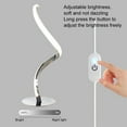 thumbnail image 4 of Home Office Modern LED Spiral Table Lamp Reading Night Lights Eye-Caring Bedside Lamps, 4 of 8