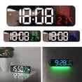 thumbnail image 5 of Digital LED Wall Table Clock With Night Mode, Alarm, Date Temperature Humid, 5 of 7